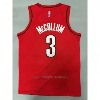 Maillot Portland Trail Blazers C.j. Mccollum #3 Ville 2019-20 Cream