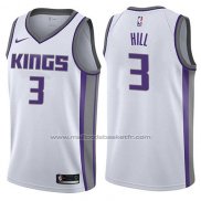 Maillot Sacramento Kings George Hill #3 Association 2017-18 Blanc