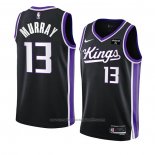 Maillot Sacramento Kings Keegan Murray #13 Icon 2023-24 Noir