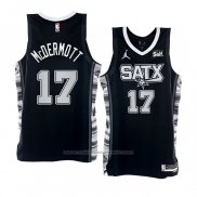 Maillot San Antonio Spurs Doug Mcdermott #17 Statement 2022-23 Noir