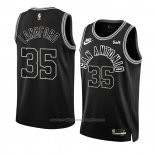 Maillot San Antonio Spurs Romeo Langford #35 Classic 2022-23 Noir