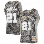Maillot San Antonio Spurs Tim Duncan #21 Special Year of The Tiger Noir.