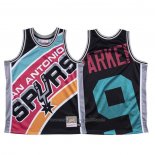 Maillot San Antonio Spurs Tony Parker #9 Mitchell & Ness Big Face Noir