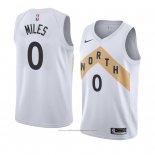 Maillot Toronto Raptors C.j. Miles #0 Earned 2018-19 Rouge