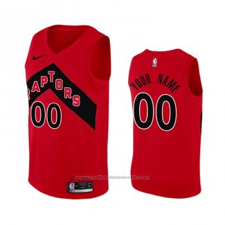 Maillot Toronto Raptors Personnalise Icon 2020-21 Rouge