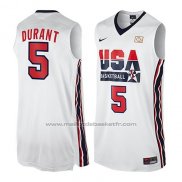 Maillot USA 1992 Kevin Durant #5 Blanc