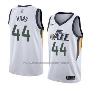 Maillot Utah Jazz Isaac Haas #44 Association 2018 Blanc