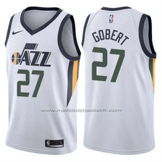 Maillot Utah Jazz Rudy Gobert #27 Association 2017-18 Noir