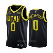 Maillot Utah Jazz Talen Horton-tucker #0 Statement 2022-23 Noir