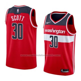 Maillot Washington Wizards Mike Scott #30 Icon 2018 Rouge