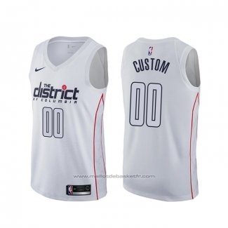 Maillot Washington Wizards Personnalise Ville Blanc