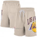 Short Los Angeles Lakers Big Logo Just Don Blanc