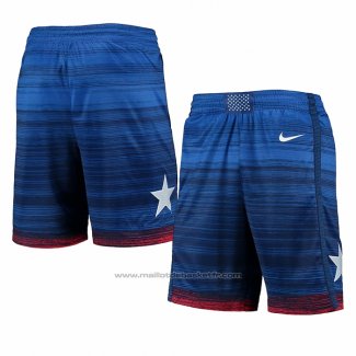 Short USA 2020 Bleu