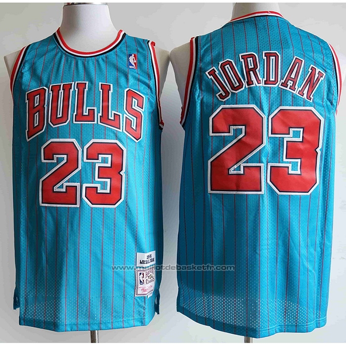 Maillot Chicago Bulls Michael Jordan #23 Mitchell & Ness 1995-96 Bleu