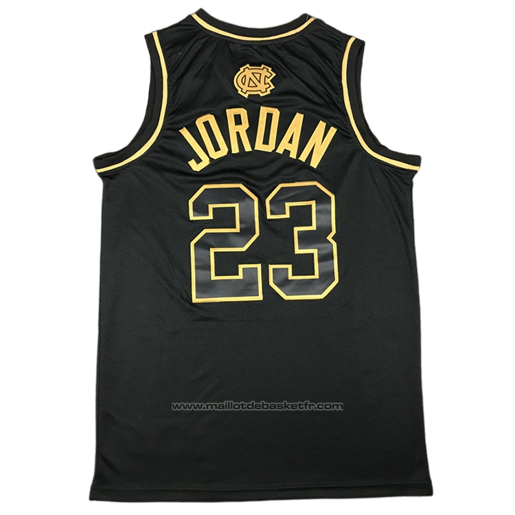 Maillot North Carolina Tar Heels Michael Jordan #23 Noir