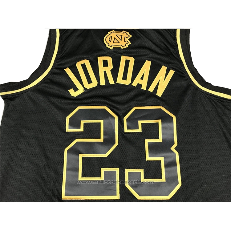 Maillot North Carolina Tar Heels Michael Jordan #23 Noir