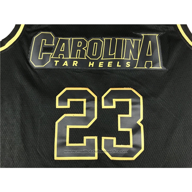 Maillot North Carolina Tar Heels Michael Jordan #23 Noir