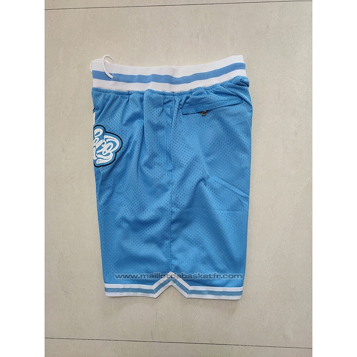 Short NCAA North Carolina Tar Heels Just Don Bleu
