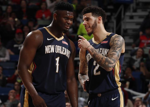 Maillot New Orleans Pelicans Zion Williamson #1 Icon 2019-20 Bleu