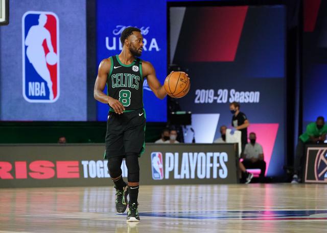 Maillot Boston Celtics Kemba Walker #8 Statement 2019-20 Noir