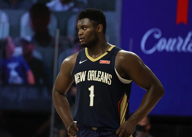 Maillot New Orleans Pelicans Zion Williamson #1 Icon 2019-20 Bleu