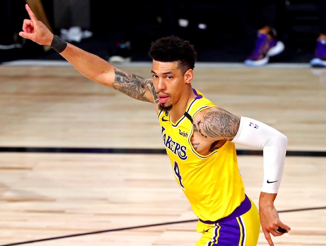 Maillot Los Angeles Lakers Danny Green #14 Ville Edition Jaune