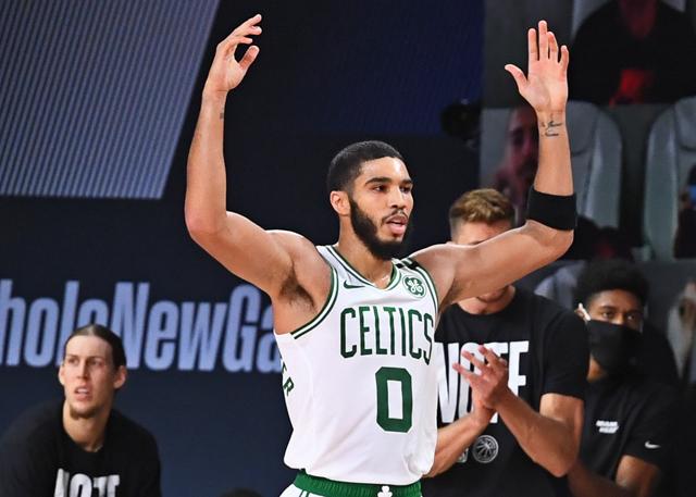 Maillot Boston Celtics Jayson Tatum #0 2017-18 Blanc